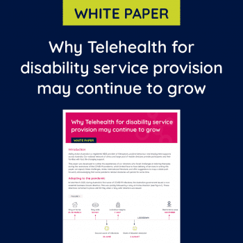 Preview of AAA telehealth white paper document