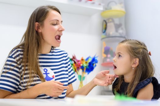 Children speech pathology appointment