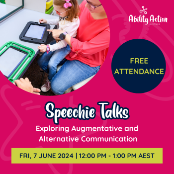 Join us for an insightful webinar 'Exploring AAC: Insights and Strategies' as part of our Speechie Talks series. Gain valuable insights from clinical speech pathology experts who are making a significant impact on people's lives every day.