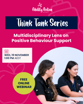 In this interactive session, our panel will explore how a multidisciplinary approach strengthens Positive Behaviour Support and improves participant outcomes.